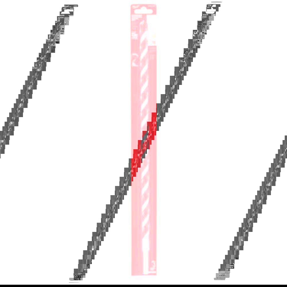Rotary Drill/Hammer Drill Bits; Drill Bit Size (Inch): 5/8 ; Shank Type: Three Flat ; Drill Bit Material: Carbide Tipped; High Speed Steel ; Shank Diameter (Inch): 5/8 ; Flute Length (Inch): 16 ; Flute Length (Decimal Inch): 16.0000